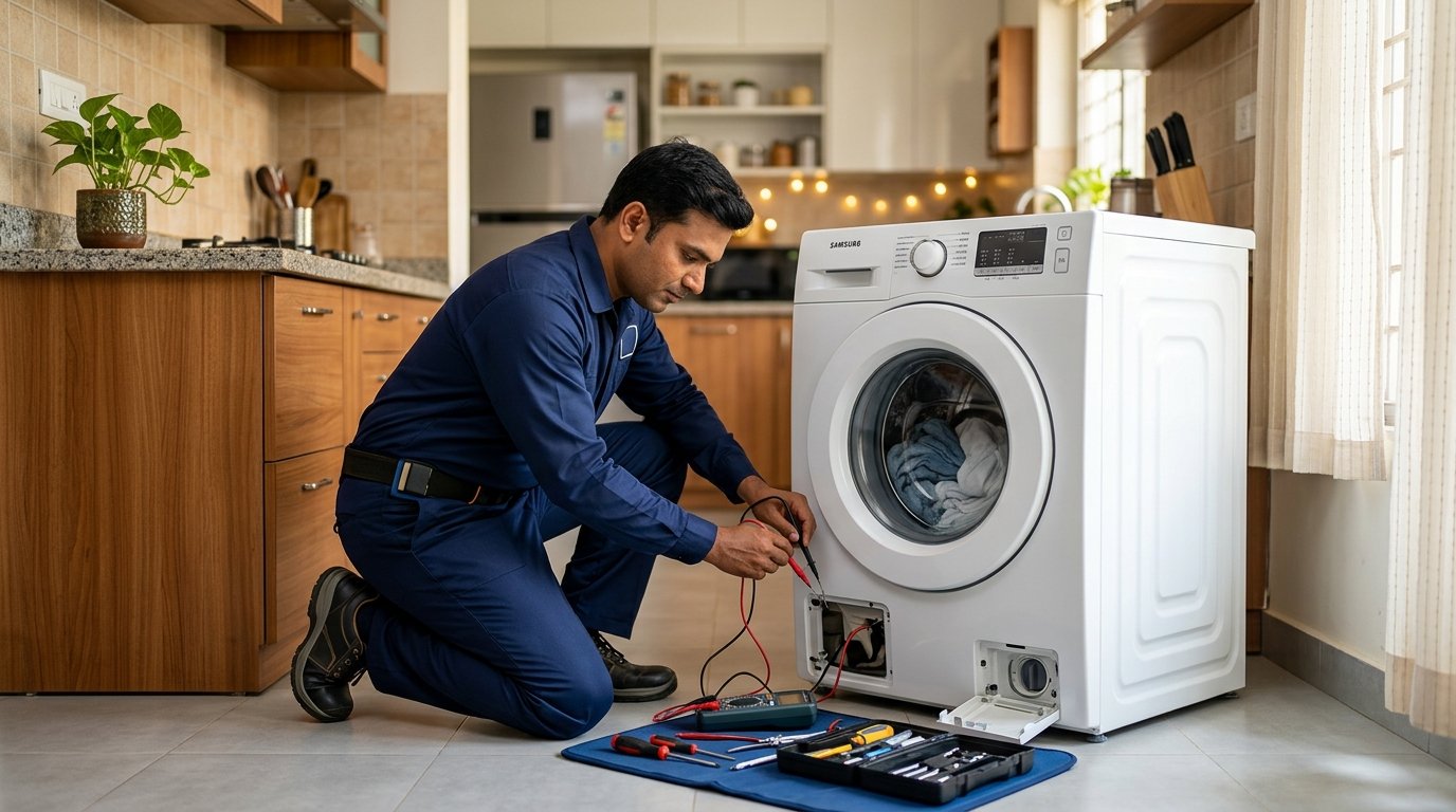 Doorstep Washing Machine Repair Service in Ahmedabad